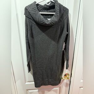 Candie's Gray Cowl Neck Sweater